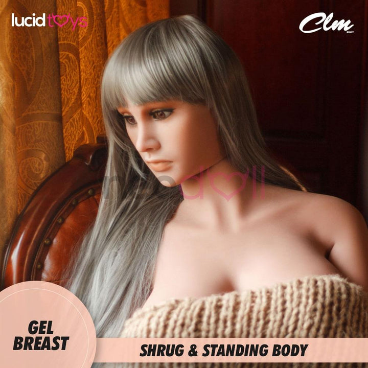 Climax Doll - Catalina - Realistic Sex Doll - Gel Breast - 158cm - White - Lucidtoys