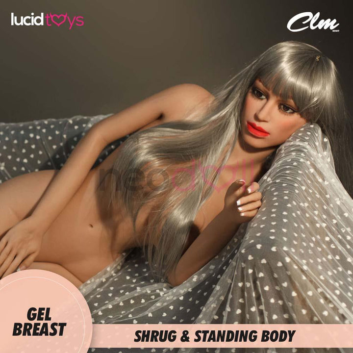 Climax Doll - Amiyah - Realistic Sex Doll - Gel Breast - 165cm - White - Lucidtoys