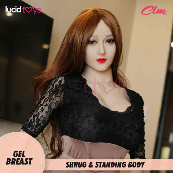 Climax Doll - Kali - Realistic Sex Doll - Gel Breast - Fat Body - 160cm - White - Lucidtoys
