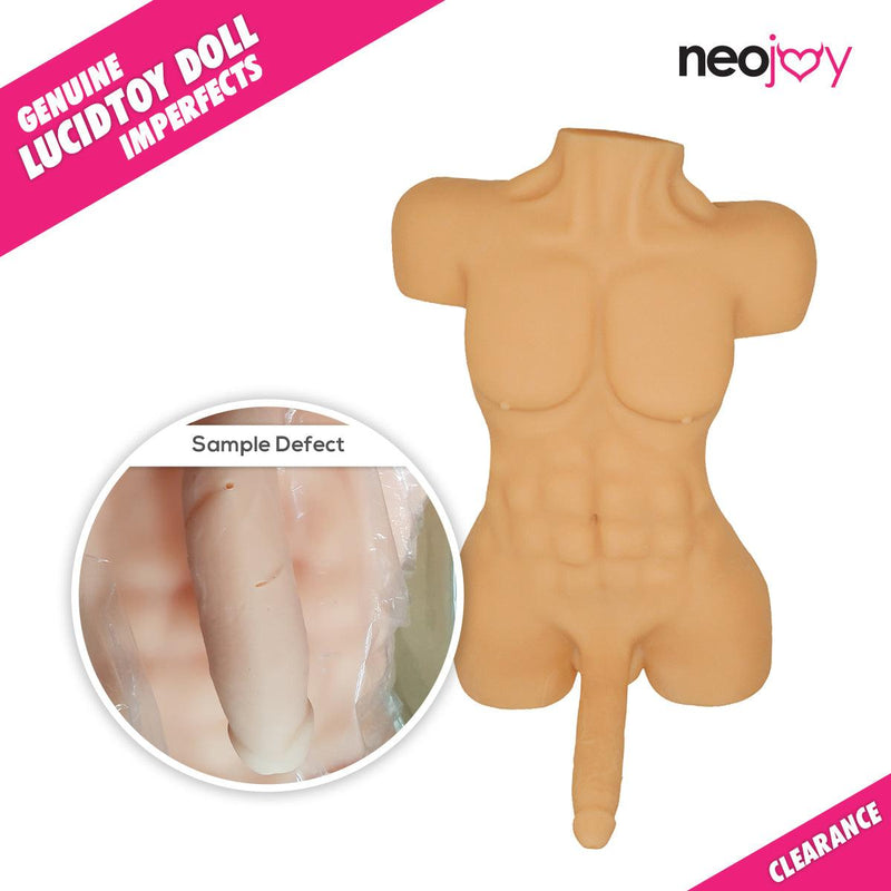 Clearance Neojoy - King Fighter Male Sex Doll (Skin) 11.8KG video