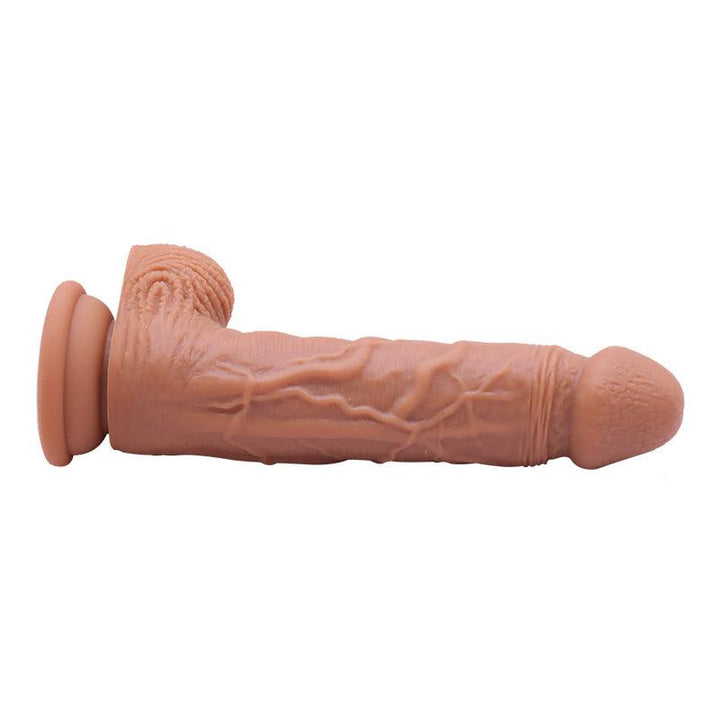 Neojoy - Realstic Silicone Dildo With Suction Cup - 21.5cm - 327gm - Flesh - Lucidtoys