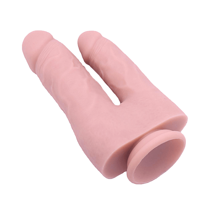 Neojoy - Realstic Silicone Dildo With Suction Cup - 16cm - 642gm - Flesh - Lucidtoys