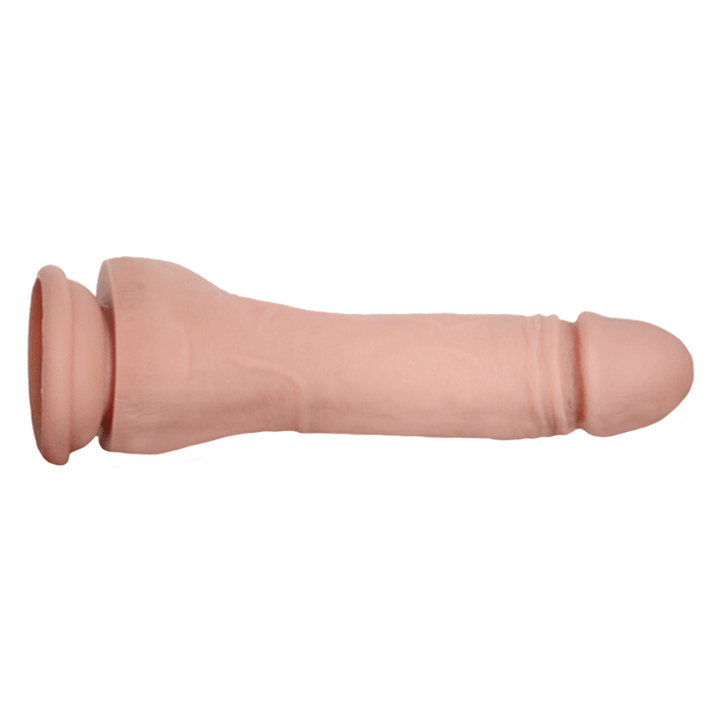 Neojoy - Realstic Silicone Dildo With Suction Cup - 20.5cm - 390gm - Flesh - Lucidtoys