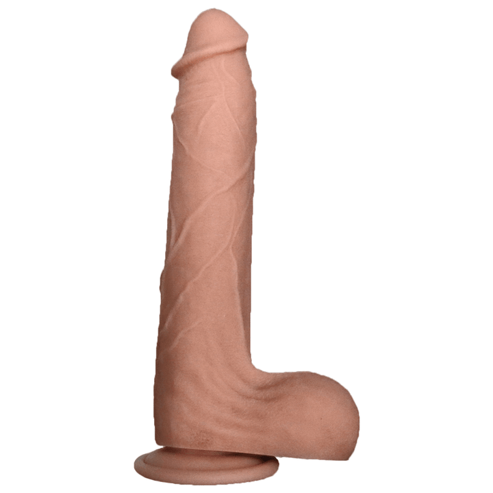 Neojoy - Realstic Silicone Dildo With Suction Cup - 22cm - 440gm - Flesh - Lucidtoys