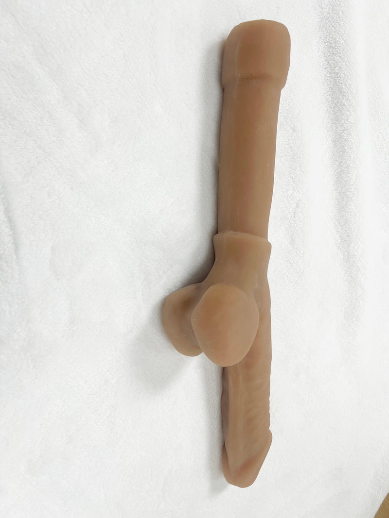 Neojoy 17." Monster Penis (Brown) video