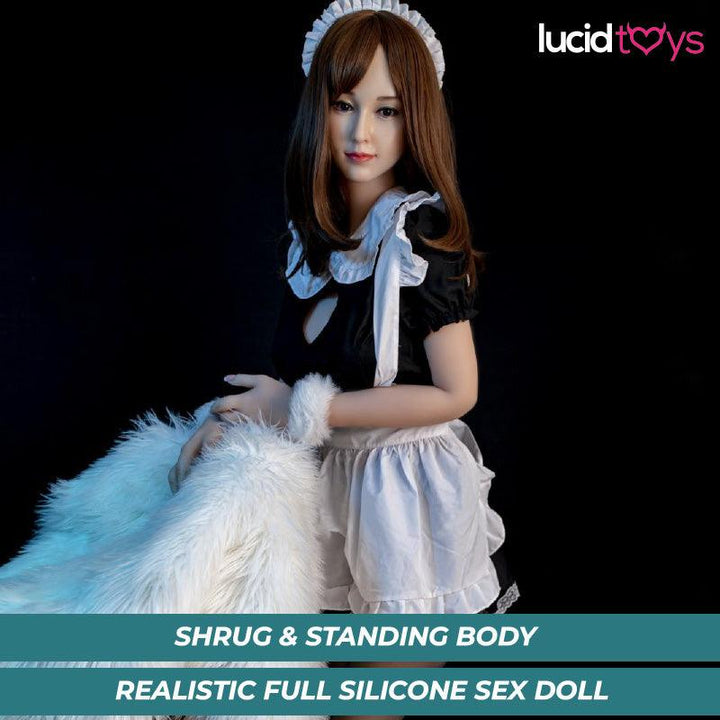 Youqdoll - Milagros - Realistic Full Silicone Sex doll -160 cm - Natural - Lucidtoys