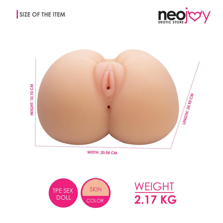 Neojoy Realistic Miss Derriere Sex Doll Stroker with Butt & Vagina TPE Flesh - Small 2.17Kg Butt Plugs - lucidtoys.com Dildo vibrator sex toy love doll