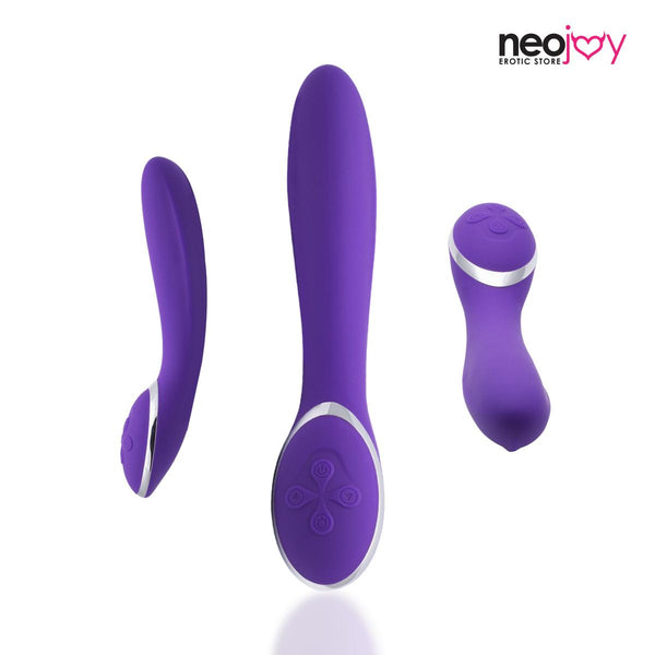 Purple G-spot Silicone Vibrator | Rechargeable Vibrator | Neojoy-Main