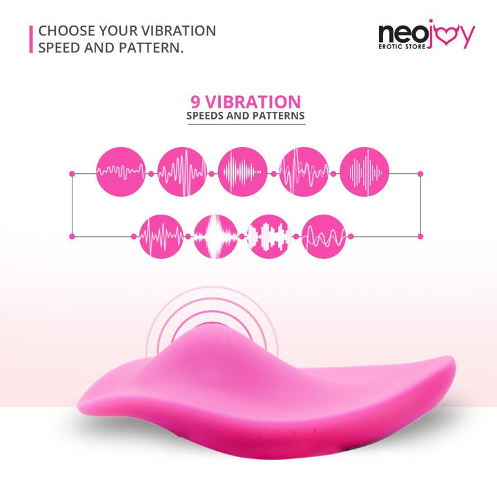 NeoJoy Leaf Vibrator - Pink | 9 Functions - lucidtoys.com