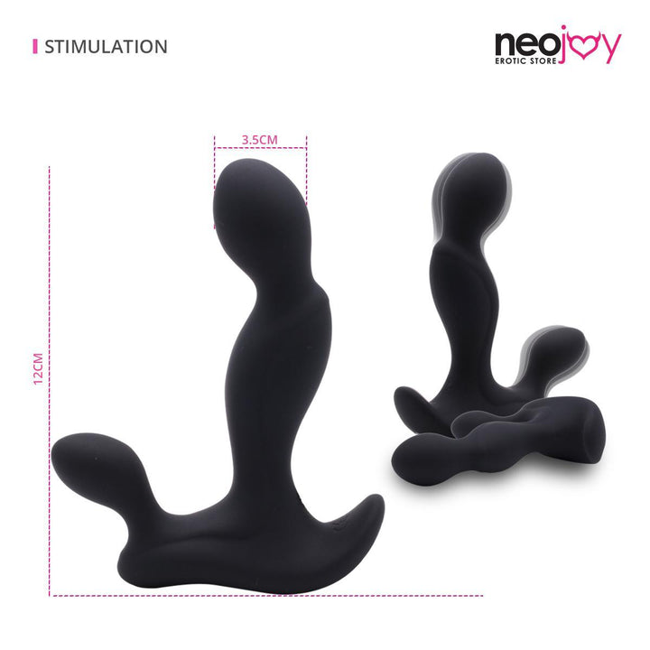 NeoJoy P-Spot Massager - Black | 9 Functions - lucidtoys.com