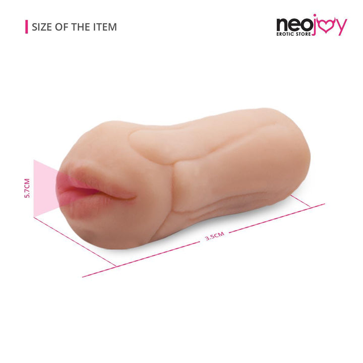 Neojoy - Male Stroker | Realistic mouth 5.3 inch - lucidtoys.com