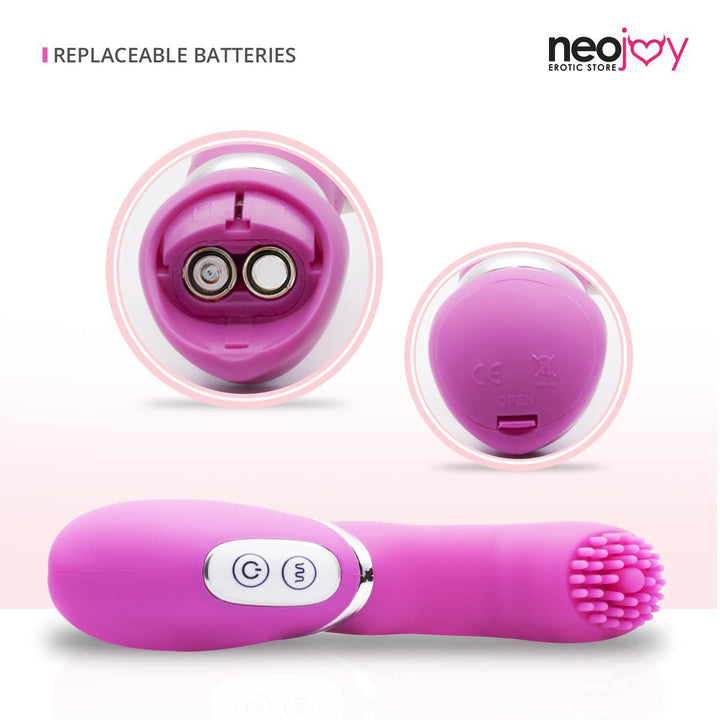 Neojoy G-spot 10- Vibration functions Silicone Clitoral Stimulator - Pink Clitoral Vibrators - lucidtoys.com Dildo vibrator sex toy love doll