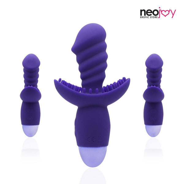 Neojoy Silicone Clitoral Vibrator 10-Speed Functions - Rechargeable - Lucidtoys