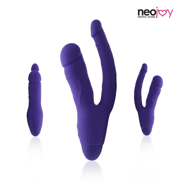 Neojoy Double Trouble Vibrator Purple