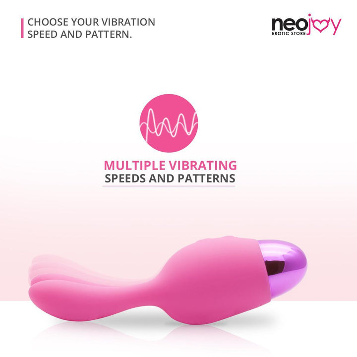 Neojoy Naughty Bunny Vibrator Pink - lucidtoys.com