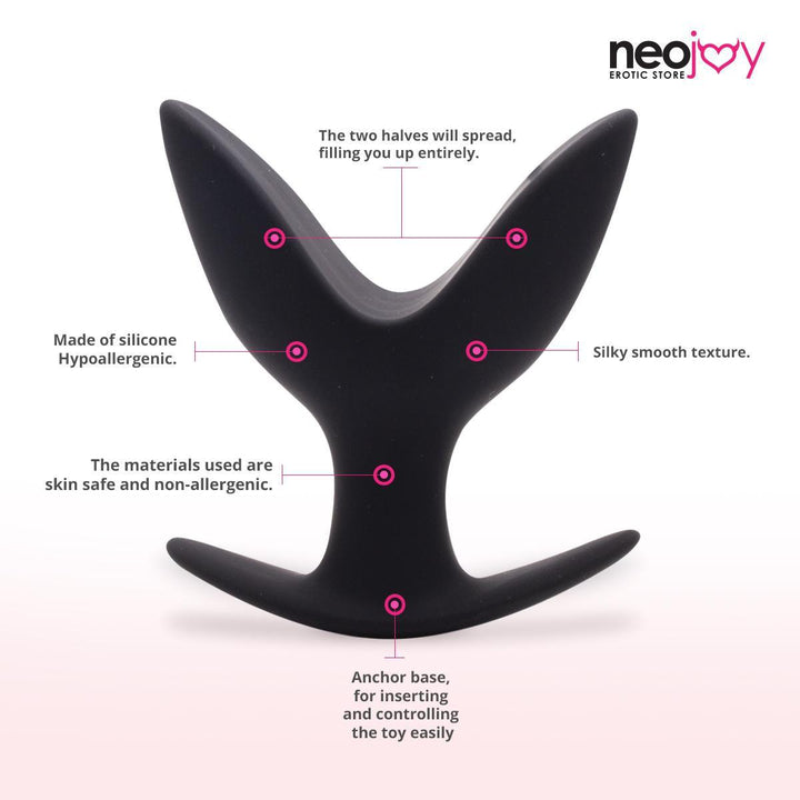 Neojoy Super Expandable Butt Plug - Medium - lucidtoys.com