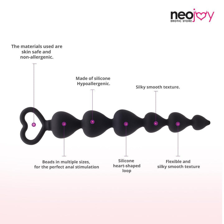 Neojoy Love Anal Beads - lucidtoys.com