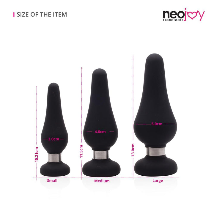 Neojoy Triple Silver Plugs - lucidtoys.com