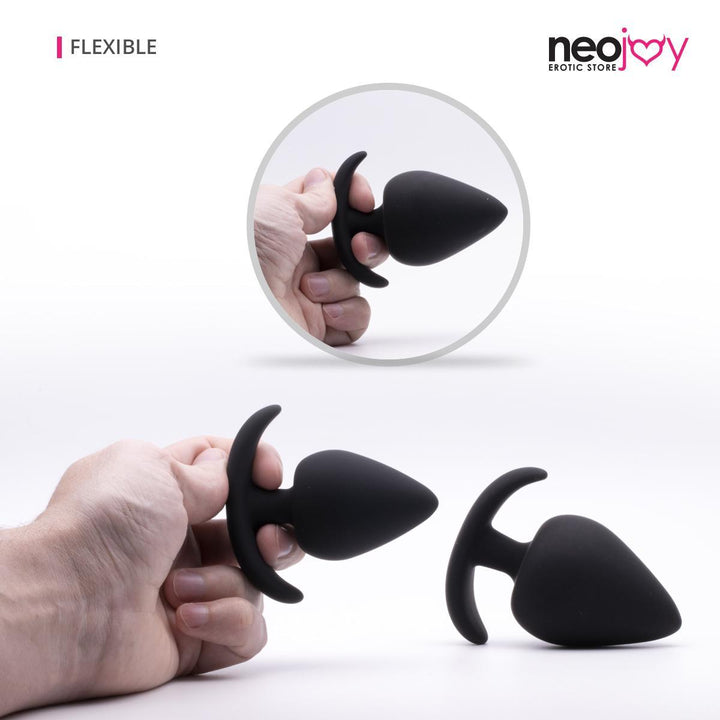 Neojoy 3 sizes silicone Anal Plugs - lucidtoys.com