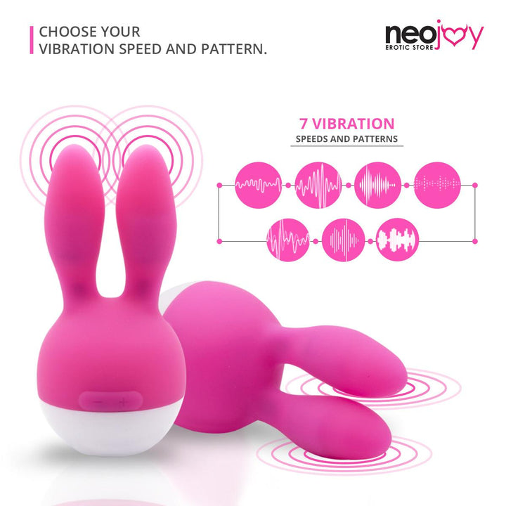 Neojoy Nip-Clit 7 Speed - Pink - lucidtoys.com