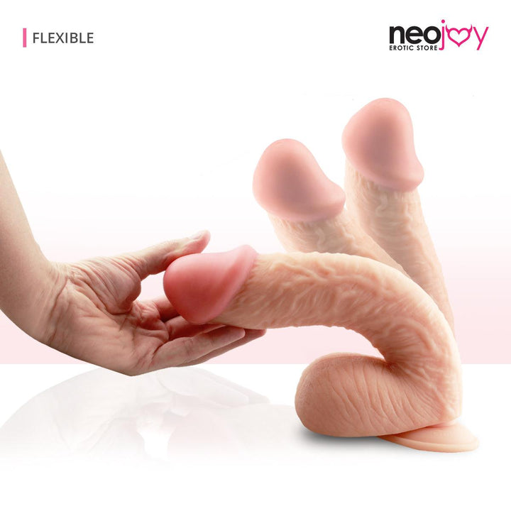 Neojoy 11.8" Pink-Dong Dildo - lucidtoys.com