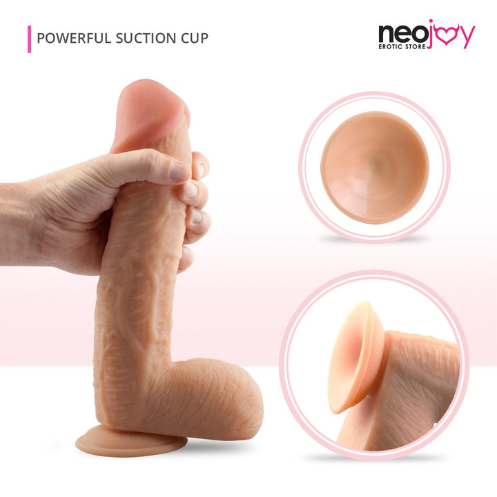 Neojoy 11.8" Pink-Dong Dildo - lucidtoys.com