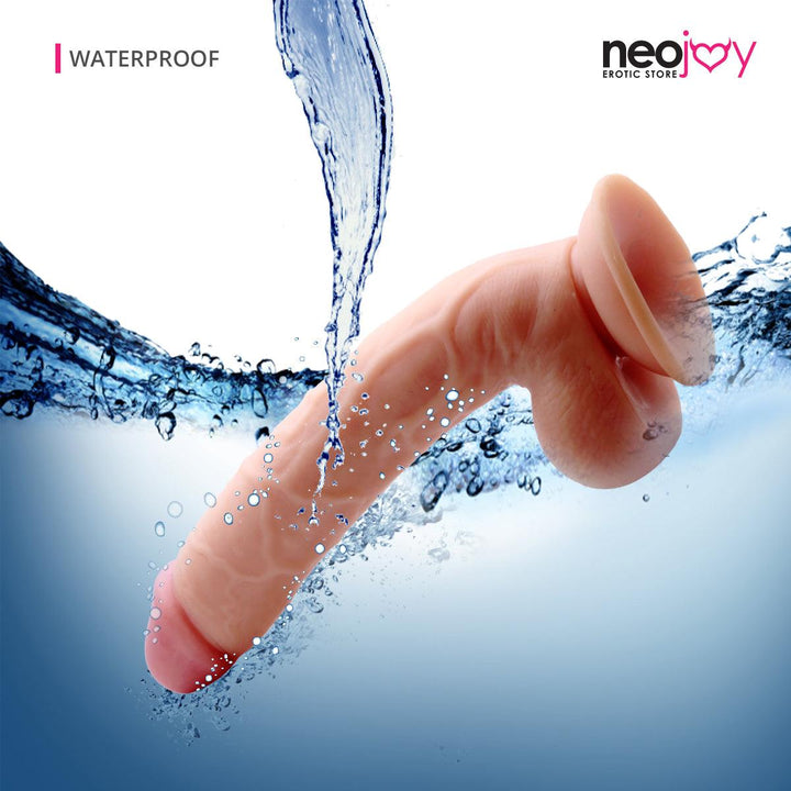 Neojoy - Real Will Dildo Flesh With Suction Cup - Lucidtoys