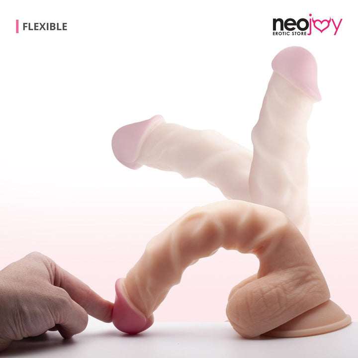 Neojoy 11 Super-real Dildo - Flesh - lucidtoys.com