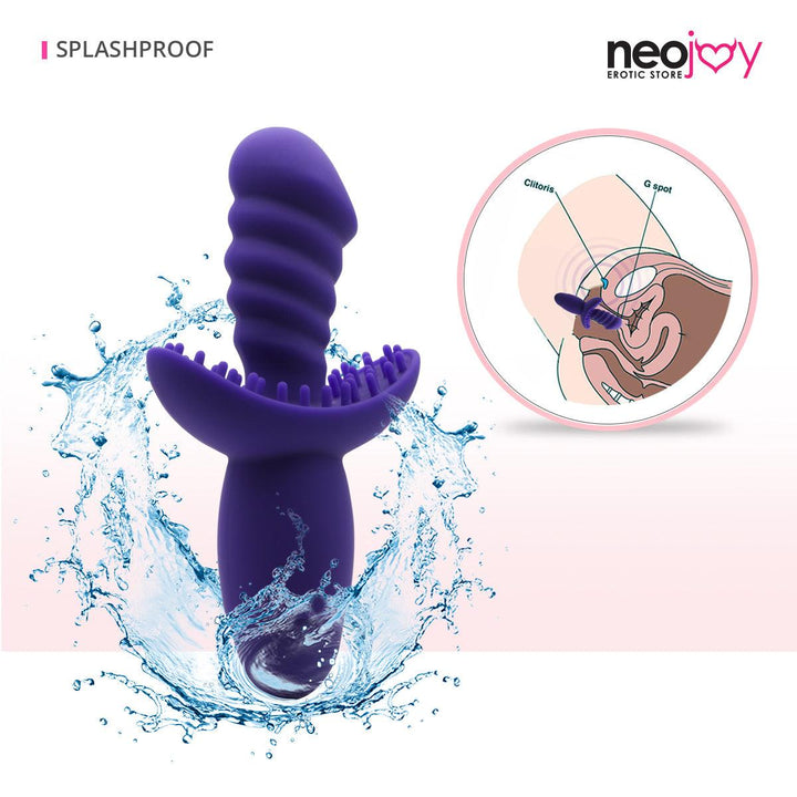 Neojoy Silicone Clitoral Vibrator 10-Speed Functions - Battery