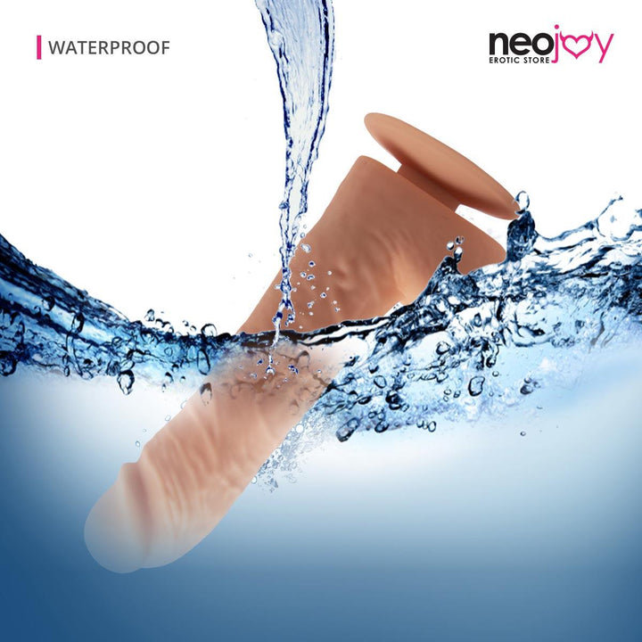 Silicon Flesh Dildo | Penis with Suction Cup Sex Toy | Neojoy - Waterproof