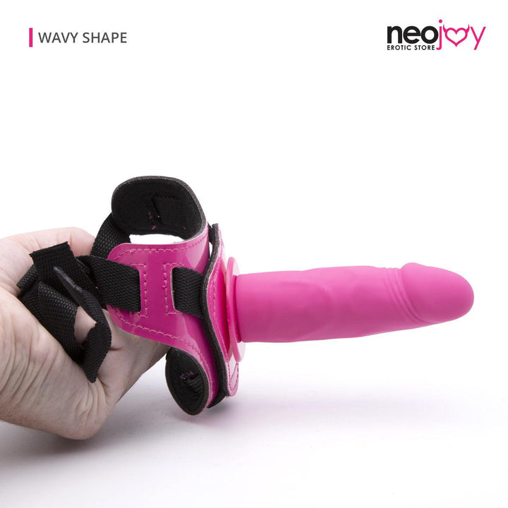 Neojoy Realistic Strap-Ons Dildo TPE with Suction Cup - Pink 4 inch - 11 cm 4