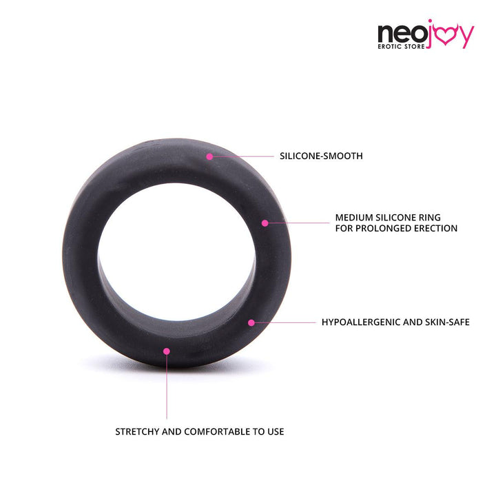 Neojoy Silp-Ring Premium Silicone Cock Ring to Enhance Sex Play Time - Lucidtoys