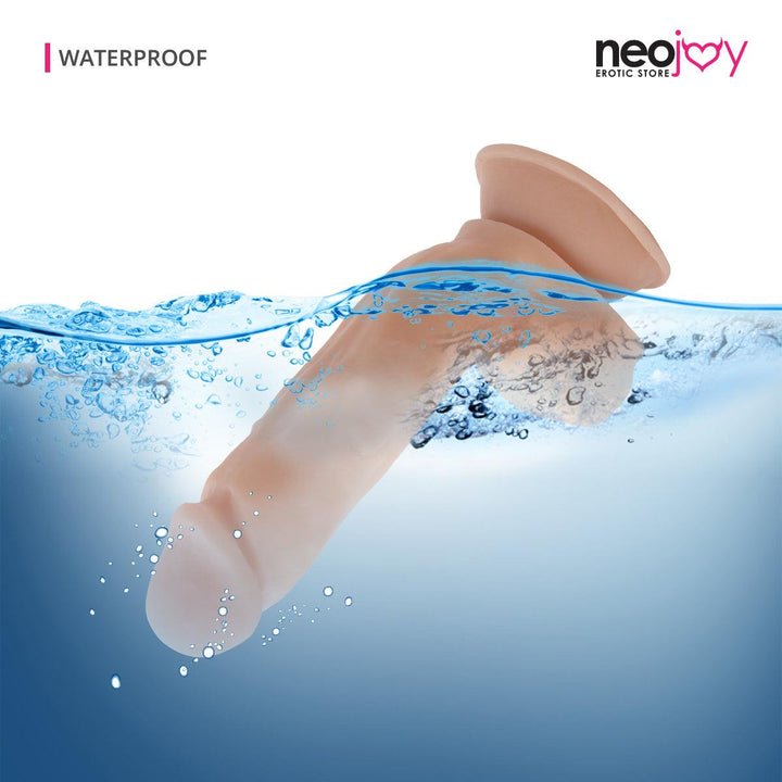 Neojoy Realistic Dildo TPE with Suction Cup - Flesh 8.9 inch - 22 cm 4