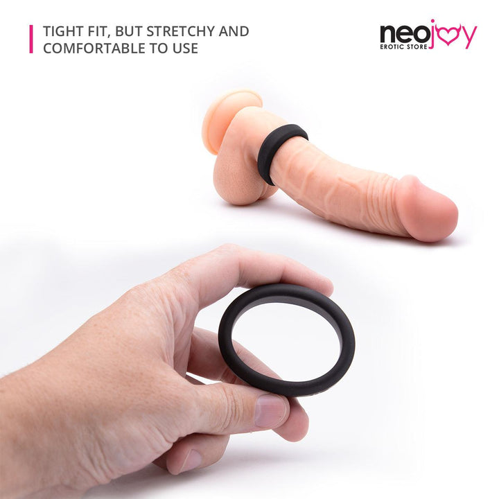 Neojoy Silp-Ring Premium Silicone Cock Ring to Enhance Sex Play Time - Lucidtoys