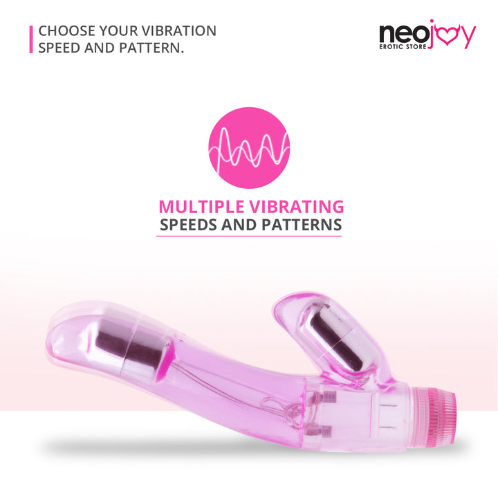 Neojoy - Double Joy Jelly Vibe (Pink) - lucidtoys.com