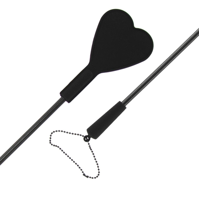 Neojoy Heart Bondage Spanker Silicone - Black 19.68 inch- 50cm video