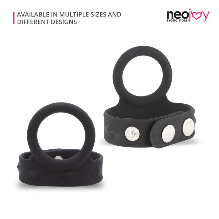Neojoy Bondage Cockring Adjustable Penis Ring Male Sex Toy - Lucidtoys