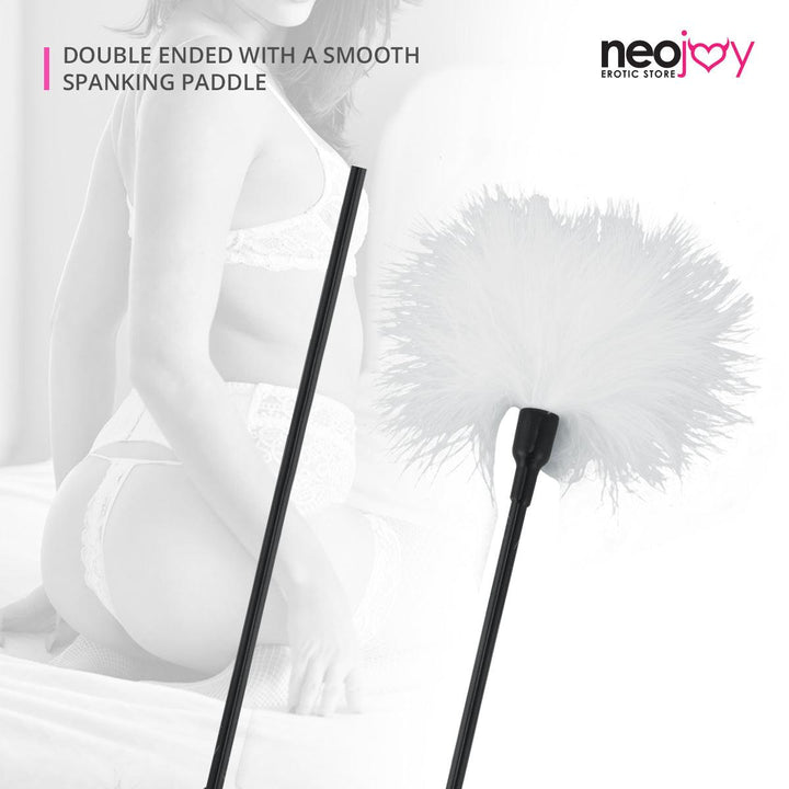 Neojoy Feather white Tickler - white 14.96 inch - 38 cm 2