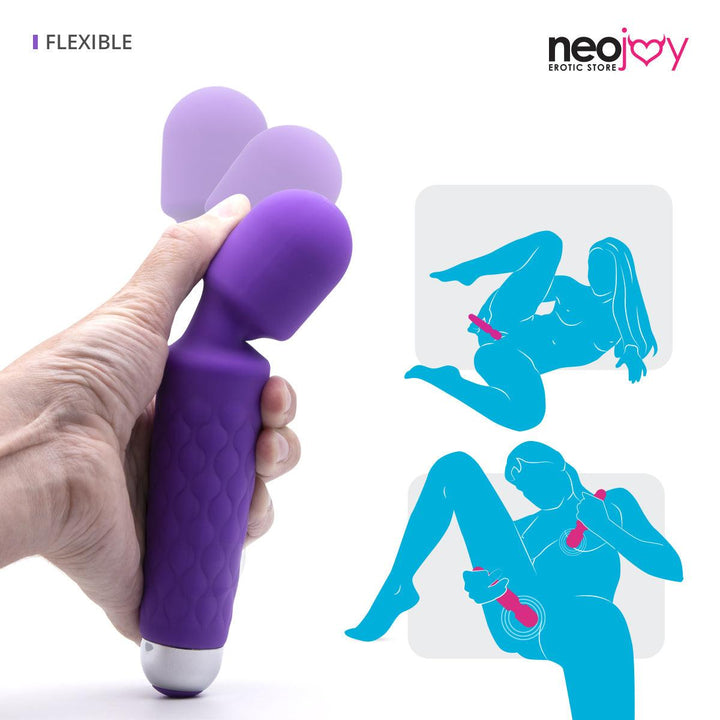 Neojoy Magic Mini-Wand - Purple Wand - lucidtoys.com Dildo vibrator sex toy love doll