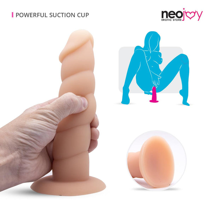 Neojoy 7.5" Twisted Anal Dildo Anal Dildos - lucidtoys.com Dildo vibrator sex toy love doll