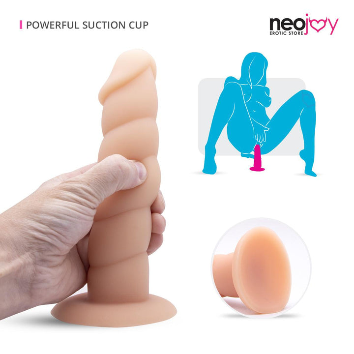 Neojoy 9.25" Twisted Anal Dildo Anal Dildos - lucidtoys.com Dildo vibrator sex toy love doll