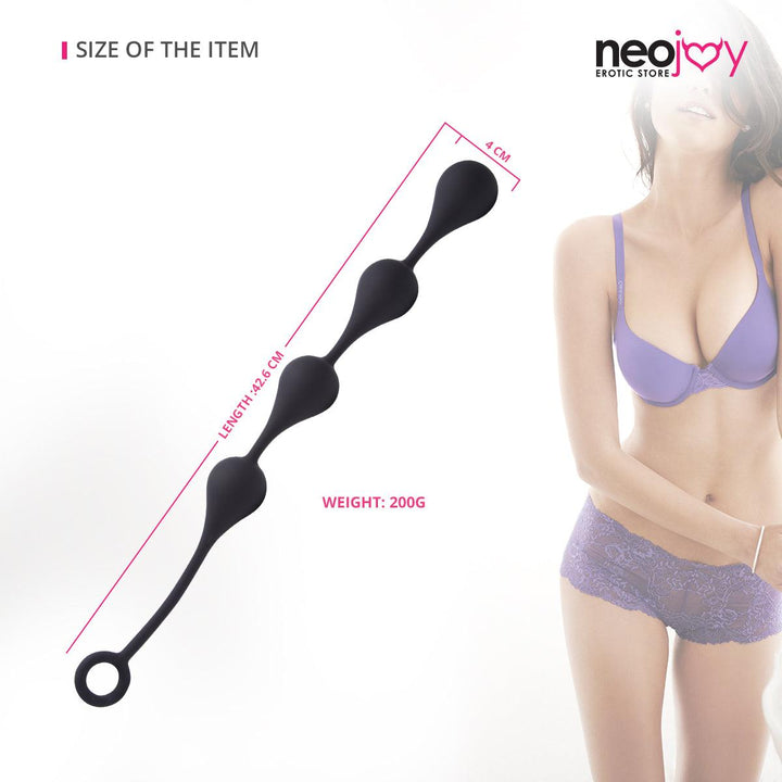 Neojoy Anal Balls Large Anal Beeds - lucidtoys.com Dildo vibrator sex toy love doll