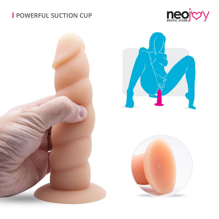 Neojoy 6.5" Twisted Anal Dildo Anal Dildos - lucidtoys.com Dildo vibrator sex toy love doll