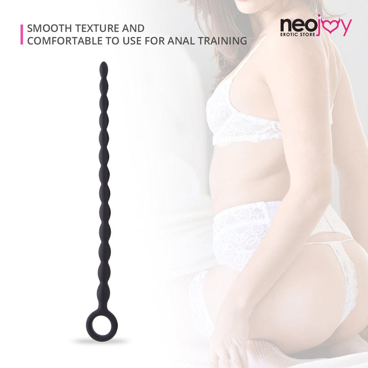 Neojoy Silicone Anal Prober - Medium Anal Beeds - lucidtoys.com Dildo vibrator sex toy love doll