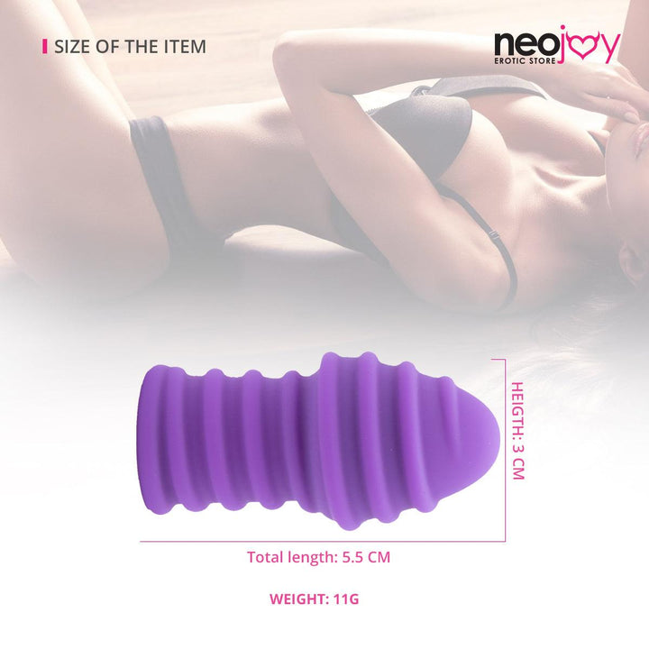 Neojoy Finger Sleeve Stimulator Finger Sleeves - lucidtoys.com Dildo vibrator sex toy love doll