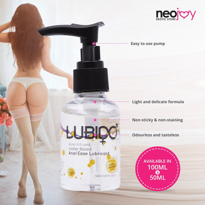 Anal Ease Lubido 50ml Bottle - Lubricant Lube For Anal Sex - Lucidtoys