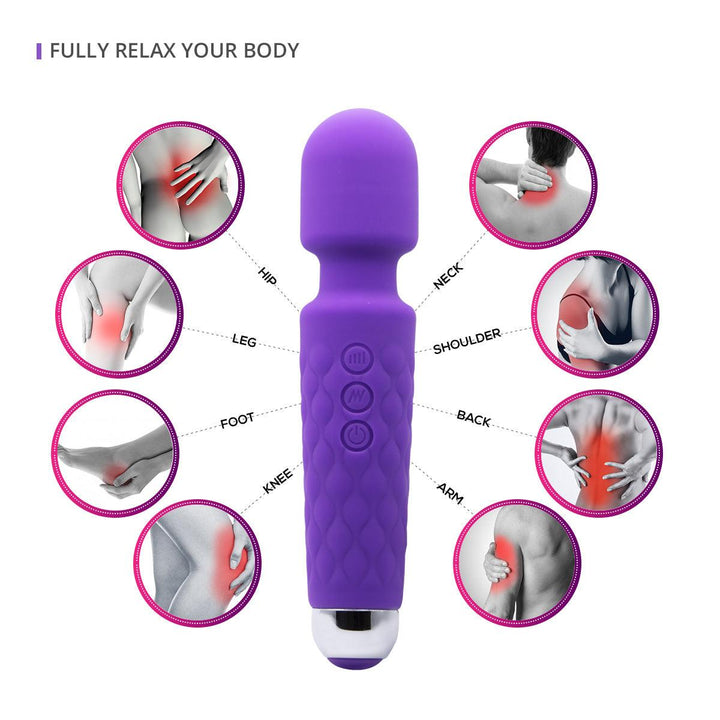 Neojoy Magic Mini-Wand - Purple V2/Massager