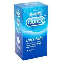 Durex Extra Safe 6 Pack Condoms - Lucidtoys