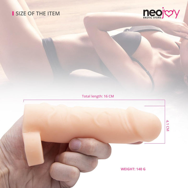 Neojoy Veiny Penis Sleeve - Lucidtoys