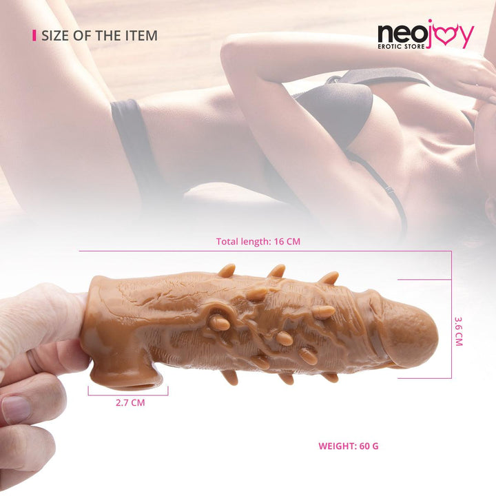 Neojoy Flesh Sleeve with Ticklers - Lucidtoys